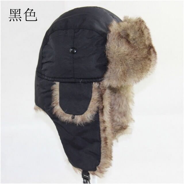 Gorro de cazador, bombardero cálido, soldado ruso, gorro de esquí de invierno, orejeras, resistente al viento para mujer y hombre.