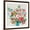 Brown Frame, variant on Art.com Fresh Beginnings Art Print by Allison Pearce, 16" x 16"