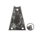 thumbnail image 1 of Truss Rod Cover Plate Electric Guitar Back Plate Cover Pvc Triple Layer For Guitar Protection Maintenance And Repair, 1 of 8