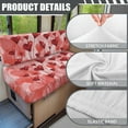 thumbnail image 6 of Yuyamidu Red Heart RV Dinette Cushion Covers Booth Set Valentine's Day RV Couch Cushion Cover Camper Cushion Slipcover 2 Pcs Comfortable Furniture Protector for RV Car Bench, 6 of 7