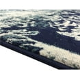 thumbnail image 3 of Studio Collection Vintage French Damask Design Contemporary Modern Area Rug Rugs 3 Different Color Options  (Damask Navy Blue, 5 x 7), 3 of 4