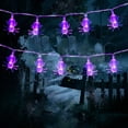 thumbnail image 6 of Nmdmisc Halloween String Lights,6.56ft 10 LEDs Spider String Lights Battery Operated, Halloween Lights for Window Indoor Outdoor Decor Halloween Party Decorations, 6 of 8