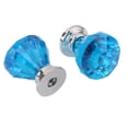 thumbnail image 4 of 2 Piezas De Diamante, Gabinete De De Cristal, Puerta, Cajón, , Peril, Azul Baoblaze Perilla de puerta del gabinete, 4 of 6
