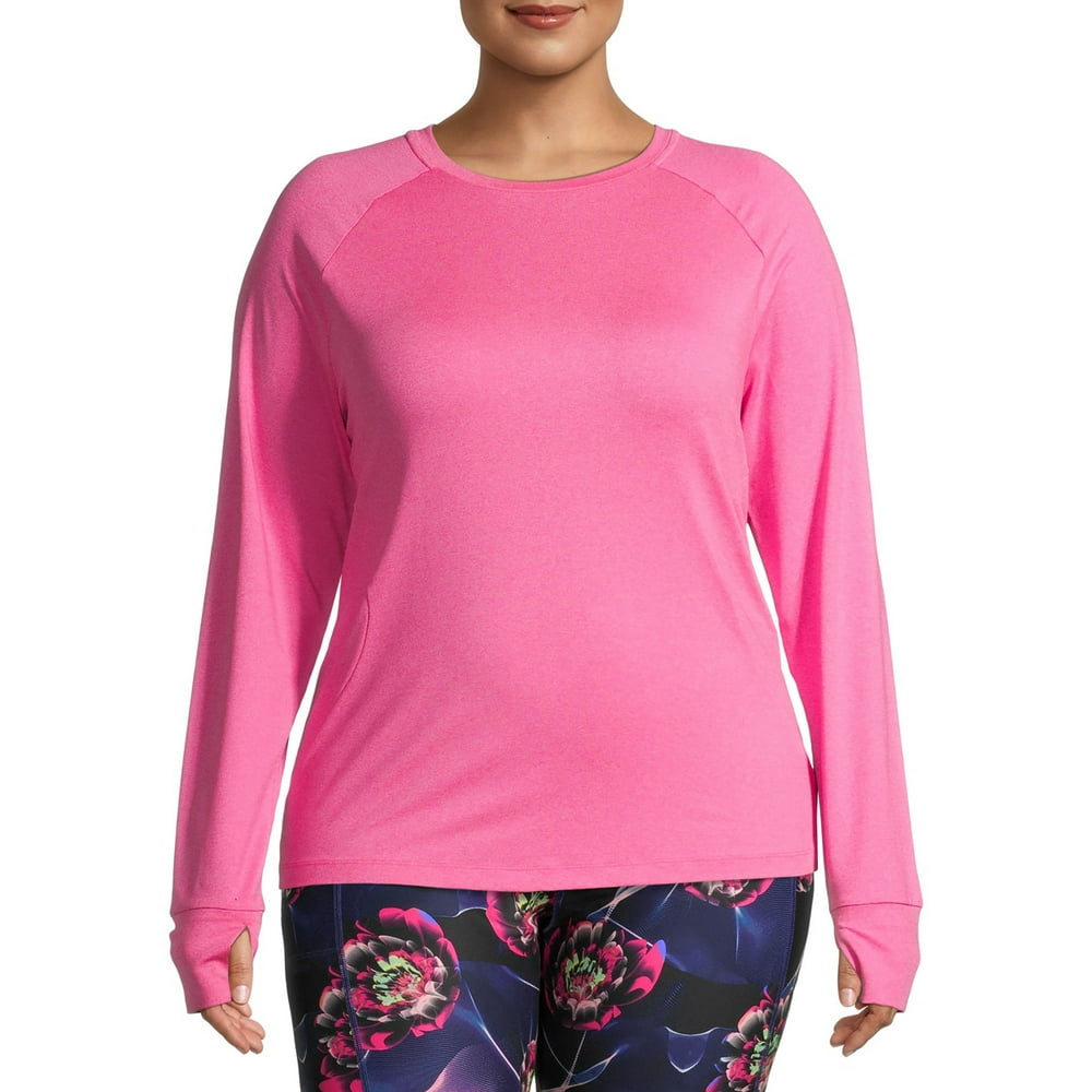 Athletic Works Athletic Works Women's Plus Size Workout TShirt with