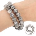 thumbnail image 4 of 1 Ensemble de Perles Rondes en Vrac Perles d'Espacement Charme DIY Fabrication de Bijoux Perles, 4 of 9