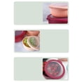 thumbnail image 5 of 4 Piece Plastic Mixing Bowls with Lids Set - Leak-Proof Microwave & Freezer Safe Stackable Mixing Bowl Set for Meal-prep, Storing and Serving - Non-Slip Durable Large Nesting Bowls(Black,5x5x2"), 5 of 7