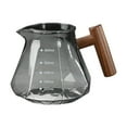 thumbnail image 1 of Siruishop Pour over Coffee Maker Barista Glass Coffee Dripper for Cafes Camping Office Gray, 1 of 8