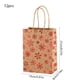 thumbnail image 3 of Christmas Snowflake Tote Bag Christmas Tree Accompanying Gift Bags Holiday Party Kraft Flat Bottom Packaging Bags Gift Bags, 3 of 6