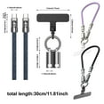 thumbnail image 2 of BotaniNest Phone Wrist Lanyard Built In 240W Type C Phone Lanyard Charging Fast Charge & Data Transfer With Tether Tab, 2 of 6