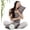 Bamboo Grey, variant on Quilted Weighted Body Pillow with Bamboo Cover (41x10 Inches), 6.5 lbs Glass Beads Full Length Pillow for Side Sleepers and Deep Sleep