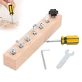 thumbnail image 1 of Educational Screw-Tightening Busy Board Screwdriver Toy Set, 1 of 8