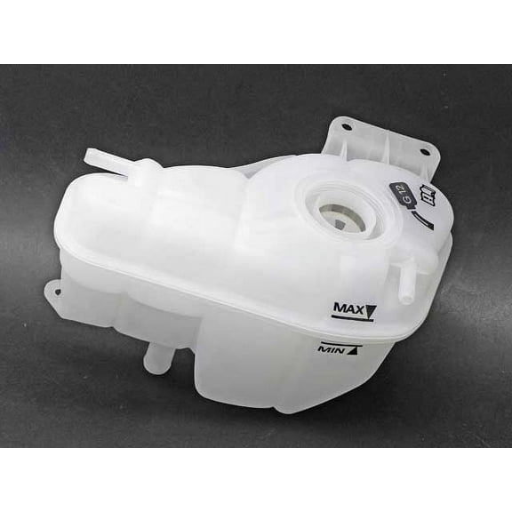 Radiator Coolant Overflow Tank Reservoir with Sensor - Compatible with 2003 - 2009 Audi A8 Quattro 4.2L V8 2004 2005 2006 2007 2008