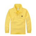 thumbnail image 3 of Tiijoy Toddler Boys Girls School Uniform Polo Shirt with Long Sleeves Collared Shirt, Sizes 4-5, 3 of 3