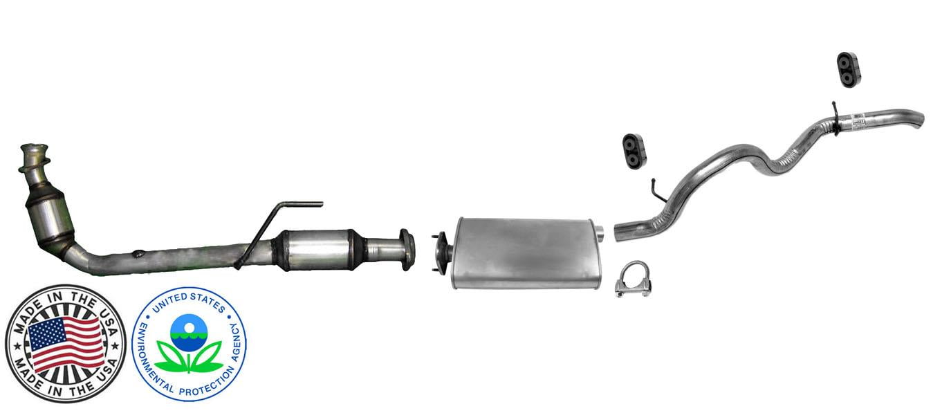 Engine Pipe Catalytic Converters & Muffler Pipe for Jeep Wrangler SE 03-04 Engine Pipe Catalytic Converters & Muffler Pipe for Jeep Wrangler SE 03-04