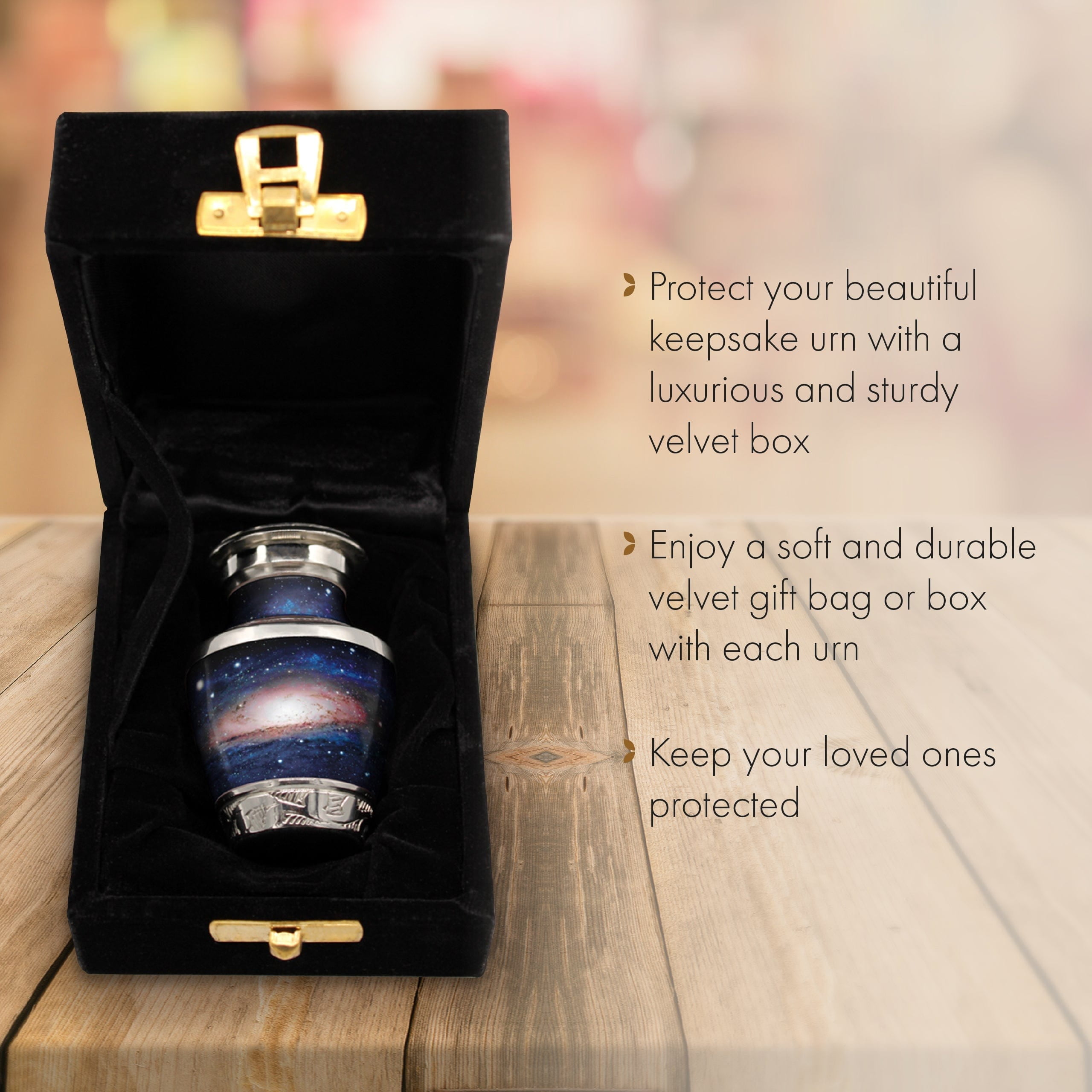 Cosmic Milky Way Urns for Cremation Ashes Large Urn XL or Small