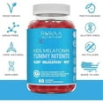thumbnail image 4 of Ruwaa Nutrition Melatonin Gummies for Kids, Natural Sleep Aid, Strawberry Flavor, 60 Count, 4 of 8
