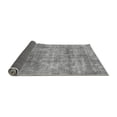 thumbnail image 2 of Ahgly Company Indoor Round Abstract Gray Modern Area Rugs, 8' Round, 2 of 4