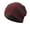 A, variant on Womens And Mens Warm Thick Knit Sweater Hat Plus Fleece Warm Hat