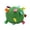 Green, variant on Tag Ball Soft Plush Rattle Ball Toy for Early Educational, Small Stuffed Animal Multi Sensory Toy for Cats Dogs (Green)