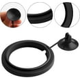 thumbnail image 4 of Fish Feeding Ring, Fish Feeder Aquarium Fish Turtle Tank Accessories Food Feeder Circle 2 Pieces (black), 4 of 5