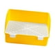 thumbnail image 5 of Caja de arena cuadrada para conejos, jaula, entrenador para ir al baño, soporte para empapadores, entrenamiento para ir al baño de conejos Amarillo, 5 of 9