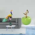 thumbnail image 2 of Estatua del pavo real,Estatua de pavo real,adorno de escritorio creativo y divertido,Escultura decorativa de pavo real para decoración del hogar,Estatua,Escultura de fruta artificial,estatua y, 2 of 8