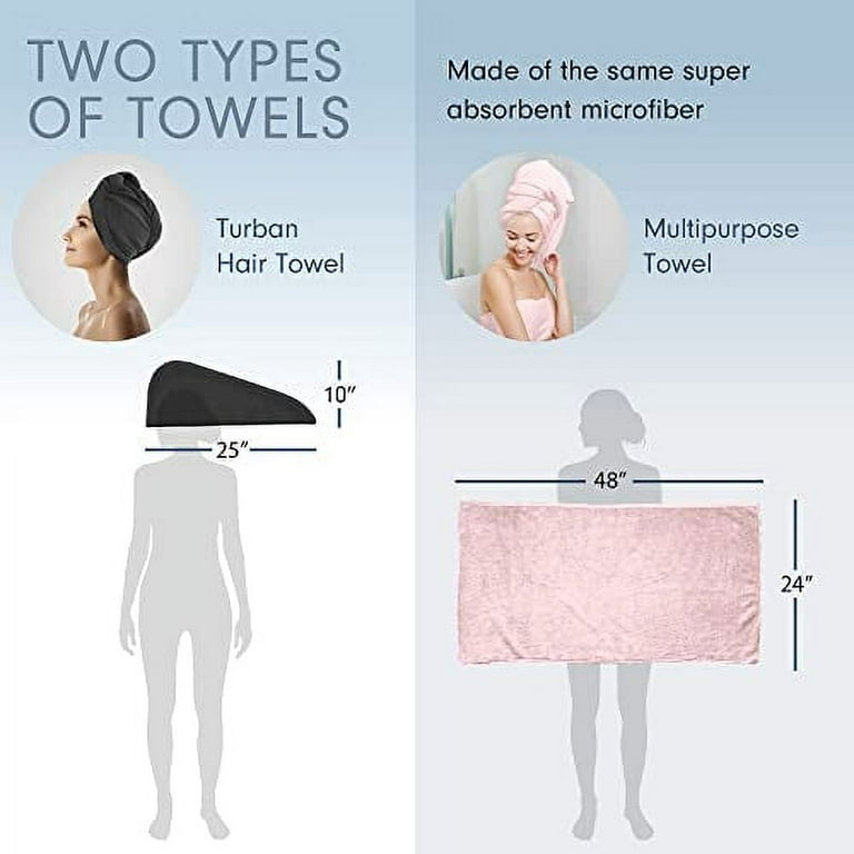 Microfiber Bath Towel Bath Sheets 1 Pack (32 x 71 Inch) Oversized Extra  Large Super Absorbent Quick Fast Drying Soft Towels for Body Bathroom  Travel