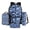 Blue Camo, variant on ZUXONGSY Dolphin Rainbow Fish Print Kids School Backpack 4 In 1 Bookbag Set with Lunch Box Pencil Case and Water Bottle Holder Travel Laptop Backpack Casual Daypacks for Girls Boys