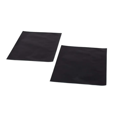 Internet‚Äôs Best Silicone Black Grill Mat | Set of 2 | Fish and Vegetable Mat | 15.75 x 13 | Non-Stick | BBQ |