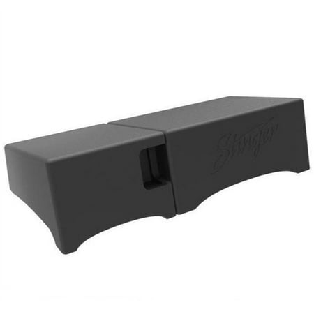 AudioControl - Add-On Extension Port for 10” Dual-Voice-Coil 2-Ohm Loaded Subwoofer Enclosure - Black