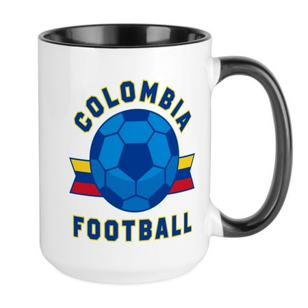 

CafePress - Colombia Football Mugs - 15 oz Ceramic Large Mug