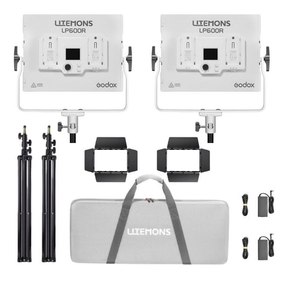 Godox Litemons LP600R 60W RGB LED 2-Light Panel Kit