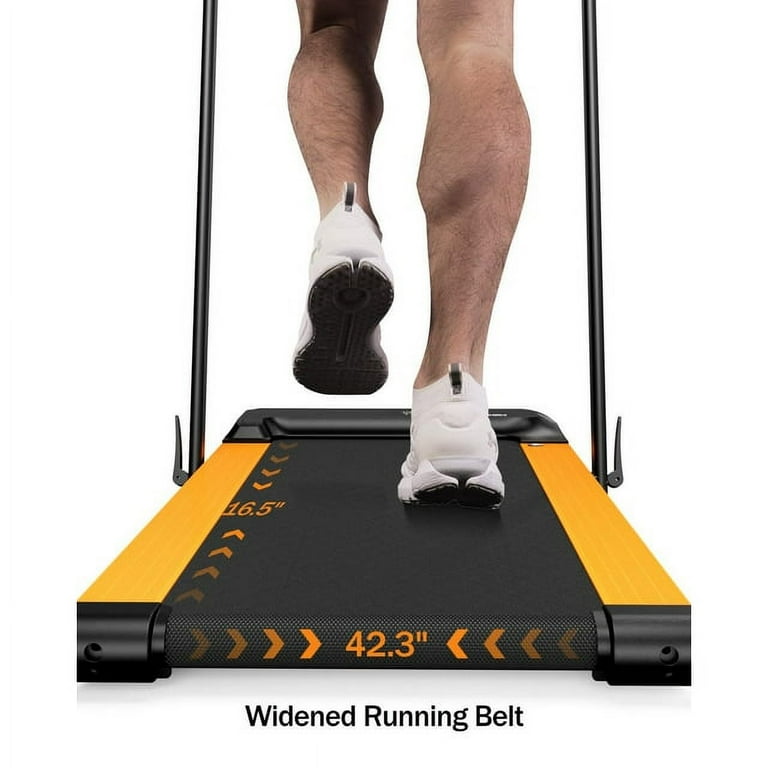 COSMO BUY Under Desk Walking Pad Treadmill With Handle Bar