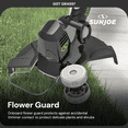 thumbnail image 4 of Sun Joe 24V 12 Inch Multi-Angle Head Cordless Dual Line String Trimmer, 24V-ST14-CT, 4 of 5
