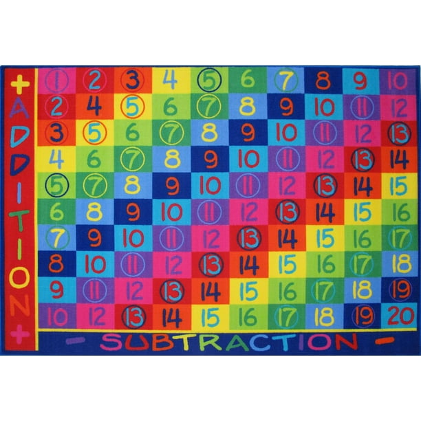 Fun Rugs Fun Time Collection Addition Area RugSize5'3" x 7'6