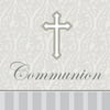Club Pack of 192 Devotion Communion Premium 3-Ply Disposable Beverage Napkins 5"