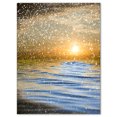thumbnail image 2 of Nuages avec Réflexion dans l'Eau - Impression sur Toile Photo de Bord de Mer, 2 of 3