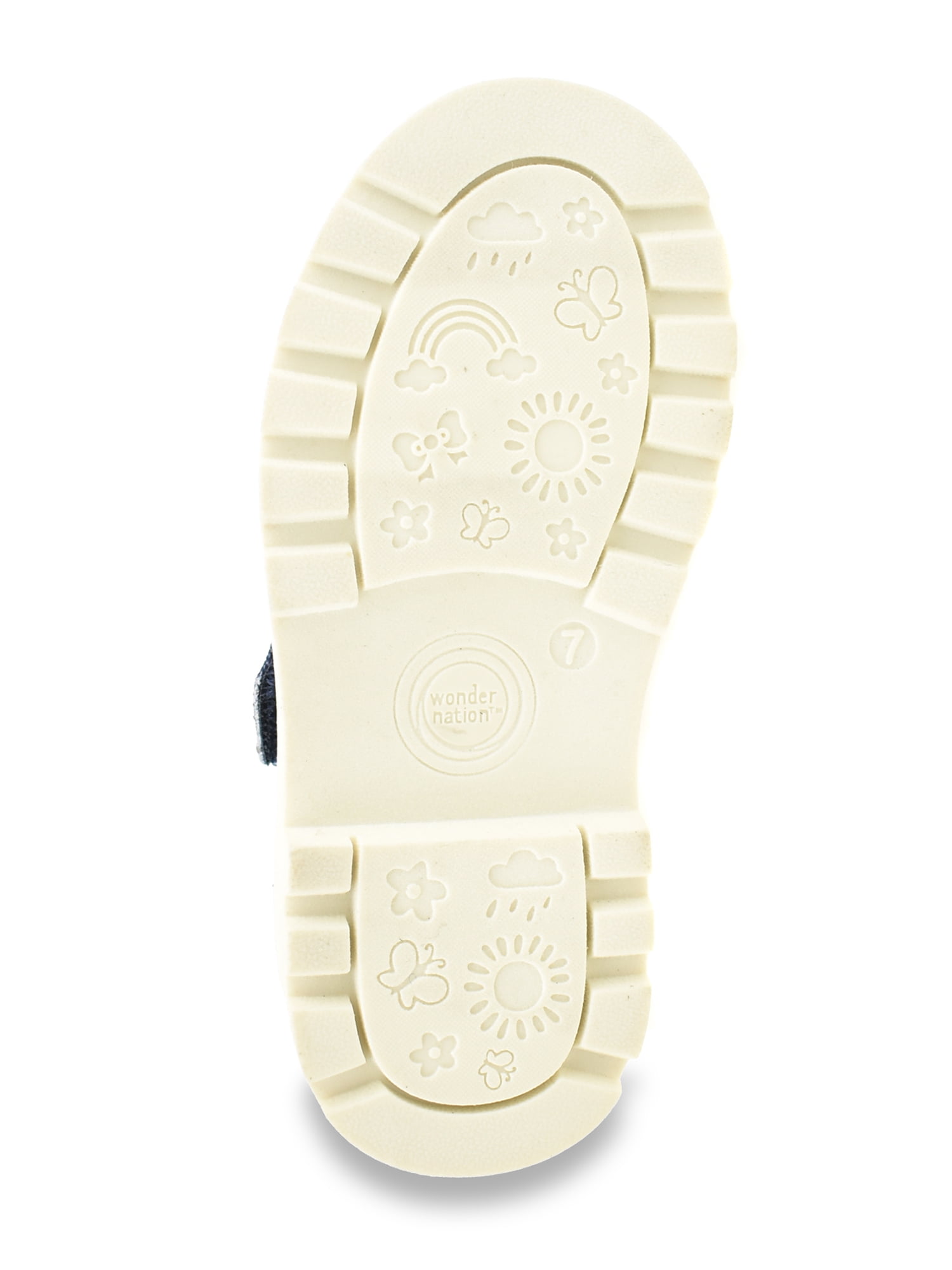 Wonder Nation Toddler Girls Casual T Strap Shoes
