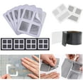 thumbnail image 4 of Anckoeil Hardware Tools Door and Window Screen Repair Program Fiberglass Mesh Coverage Repair Program Strong Adhesive Window Vinyl Screen Patch Suitable for Cov, 4 of 4