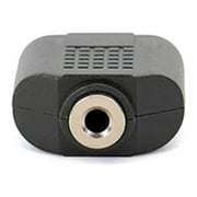 3.5mm Female To Double Female Audio Adapter 1 Female Aux Jack To 2RCA Male Jack