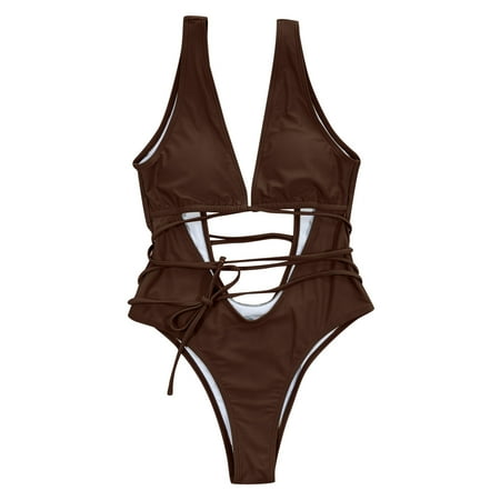 Blphud One Piece Swimsuit Women One Piece Swimsuit Bathing Suits Swimsuit Women Tank Top Bikini Swimsuit Hollow Sexy Swimsuit Hollow Swimsuit Women s Thong Bikini Bottoms M