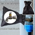 thumbnail image 2 of Leatfisat Winter Faucet Cover Reusable Outdoor, Insulation Jacket For Extreme Cold Weather, Easy Installation Spigot Cover, 2 of 7