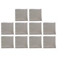 thumbnail image 1 of 100 Pcs Lingettes pour Verres Colorées Élégantes Différentes Résistantes à l'Usure Design Unique Apparence Exquise Chiffon de Nettoyage Distinctif Gris Clair 15*18cm, 1 of 9