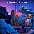 thumbnail image 3 of Webcam EMEET S600 Kit Transmisión 4K con Enfoque Automático y Tripie, 3 of 7