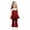 czb# Red692, variant on CUZIBR Girls Outfits Solid Color Crewneck Long Sleeve Button Down Ruffles Trim Knit Wear Fall Cozy Layered Sweater Two Piece Outfit Fashion Style For Toddlers Kids Clothes Sets,Khaki,1-2 Years