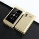 thumbnail image 3 of Teléfono Móvil Con Tapa De Doble Pantalla 2G Gsm 2,8 Pulgadas, Botón Grande Con Tapa, Teléfono De Negocios Para Ancianos, Batería De 3000Mah, Llamada De Emergencia, Linterna De Marcación Familiar sonducket EL016695-05, 3 of 5