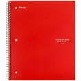 thumbnail image 5 of Wide Ruled 3-Subject Spiral Notebook: 3-Hole Punched, Perforated, Durable Flexible Cover, 5 of 9