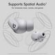 thumbnail image 2 of Auriculares inalámbricos Beats by Dr. Dre Studio Buds restaurados con cancelación de ruido Bluetooth Gris Luna, 2 of 10