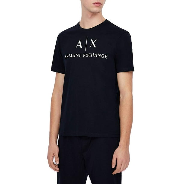 Camiseta A|X Armani Exchange Classic Crew Logo para hombre