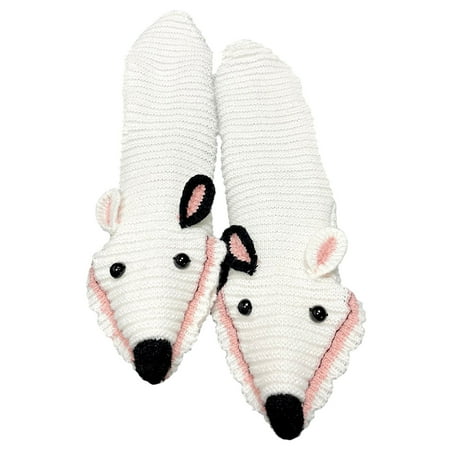 

Men And Women Creative 3D Slipper Socks Animal Shape Cartoon Floor Socks Knitted Warm Winter Funny Unisex Funny Socks Valentines Fuzzy Socks